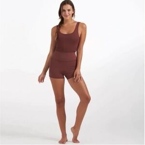 Vuori Brown Jumpsuit